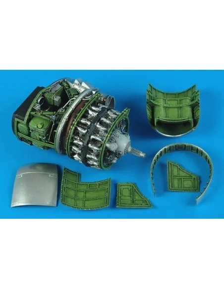 P-47D Thunderbolt engine set, 1/32 - Aires 2167
