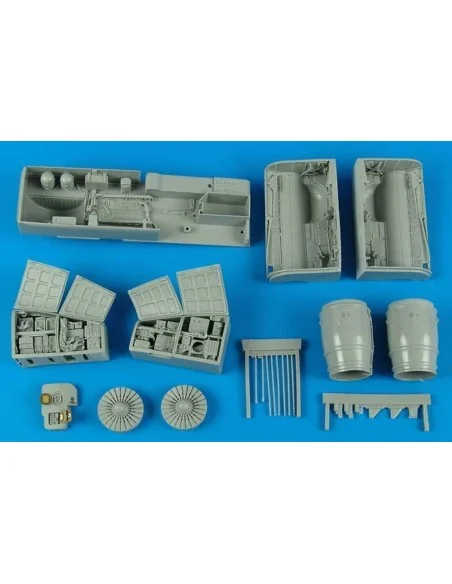 SU-25K Frogfoot A detail set for TRU, 1/32 - Aires 2170