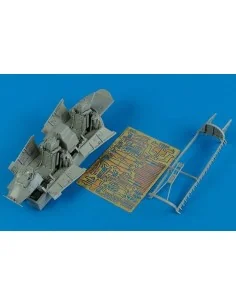 Su-27UB Flanker C cockpit set for TRU, 1/32 - Aires 2176