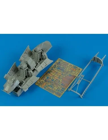 Su-27UB Flanker C cockpit set for TRU, 1/32 - Aires 2176