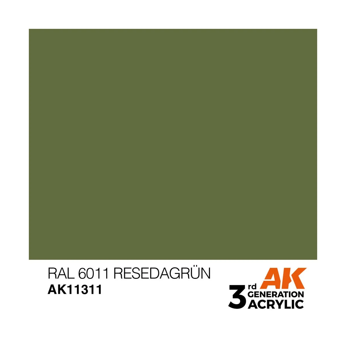 RAL 6011 Resedagrün - AK Interactive AK11311 RAL 6011 Resedagrün - AK Interactive AK11311