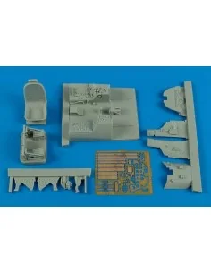 A1H skyraider cockpit set f. Zoukei Mura, 1/32 - Aires 2178