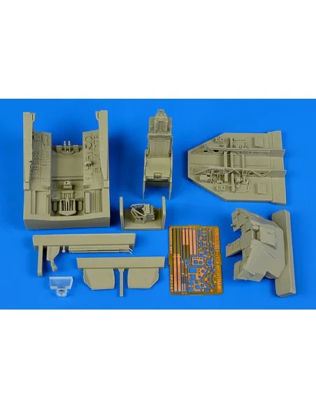 F-117A Nighthawk cockpit set f.Trumpeter, 1/32 - Aires 2187