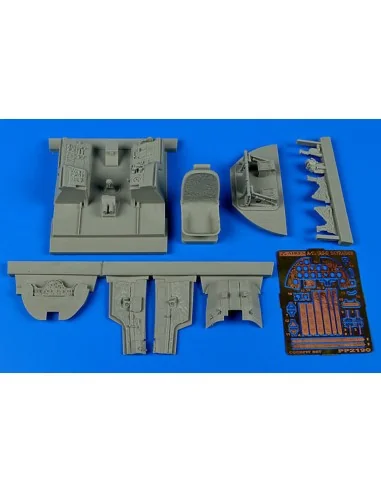 A-1H(AD-6) Skyraider cockpit set f.Trum, 1/32 - Aires 2190
