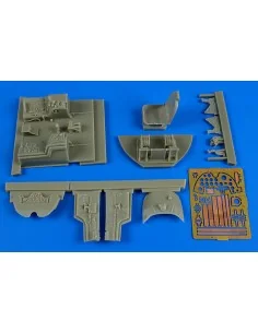 A-1D (AD-4) Skyraider cockpit set f.Trum, 1/32 - Aires 2194