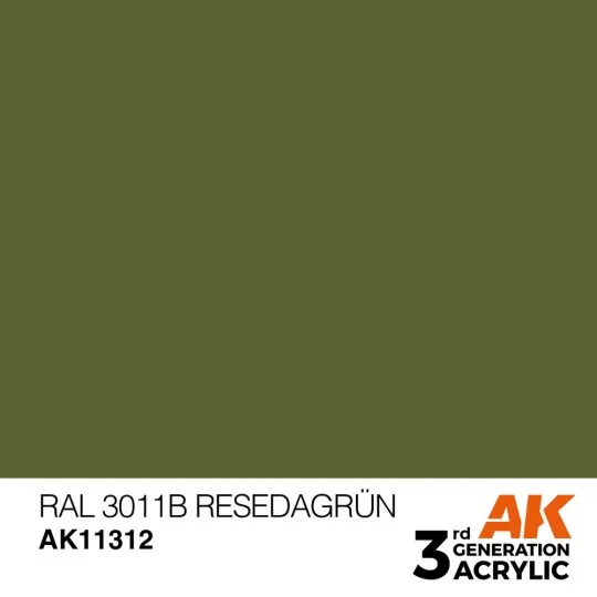 RAL 6011B Resedagrün - AK Interactive AK11312 RAL 6011B Resedagrün - AK Interactive AK11312