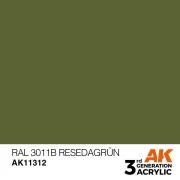 RAL 6011B Resedagrün - AK Interactive AK11312 RAL 6011B Resedagrün - AK Interactive AK11312