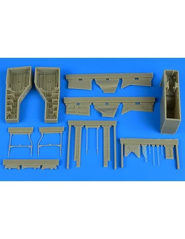 T-28 Trojan wheel bay for Kitty Hawk, 1/32 - Aires 2215
