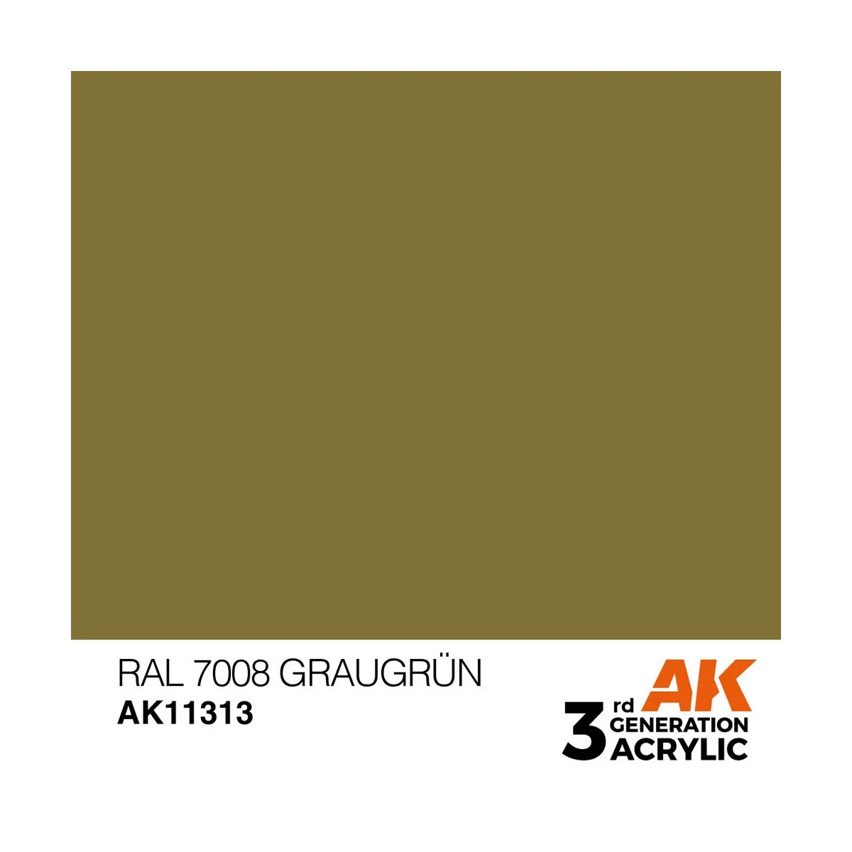 RAL 7008 Graugrün - AK Interactive AK11313 RAL 7008 Graugrün - AK Interactive AK11313