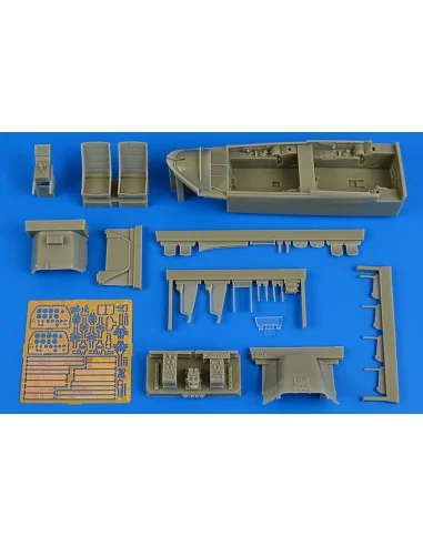 [NO_DESC] T-28B Trojan cockpit set for Kitty Hawk, 1/32 - Aires 2217