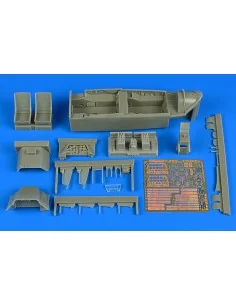 [NO_DESC] T-28C Trojan cockpit set for Kitty Hawk, 1/32 - Aires 2219