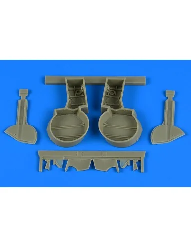 Spitfire Mk.IXc wheel bay for Revell, 1/32 - Aires 2220