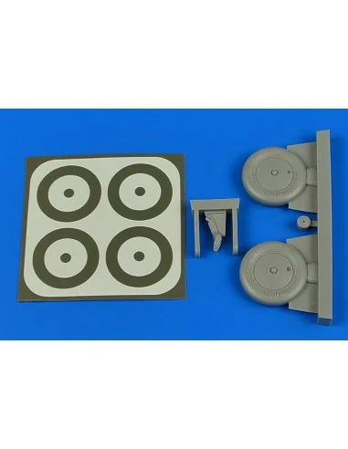 I-153 Wheels & paint masks for ICM, 1/32 - Aires 2225