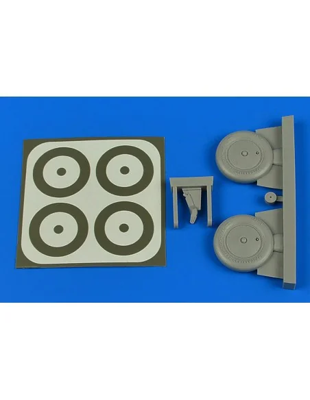 I-153 Wheels & paint masks for ICM, 1/32 - Aires 2225