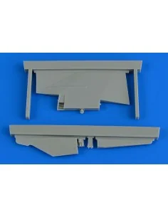 MiG-23MF/MLD correct tail fin for trumpeter, 1/32 - Aires 2235