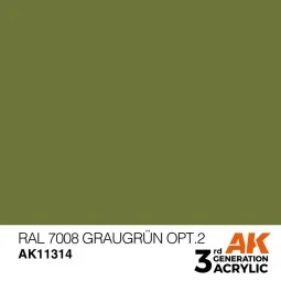 RAL 7008 Graugrün Opt 2 - AK Interactive AK11314