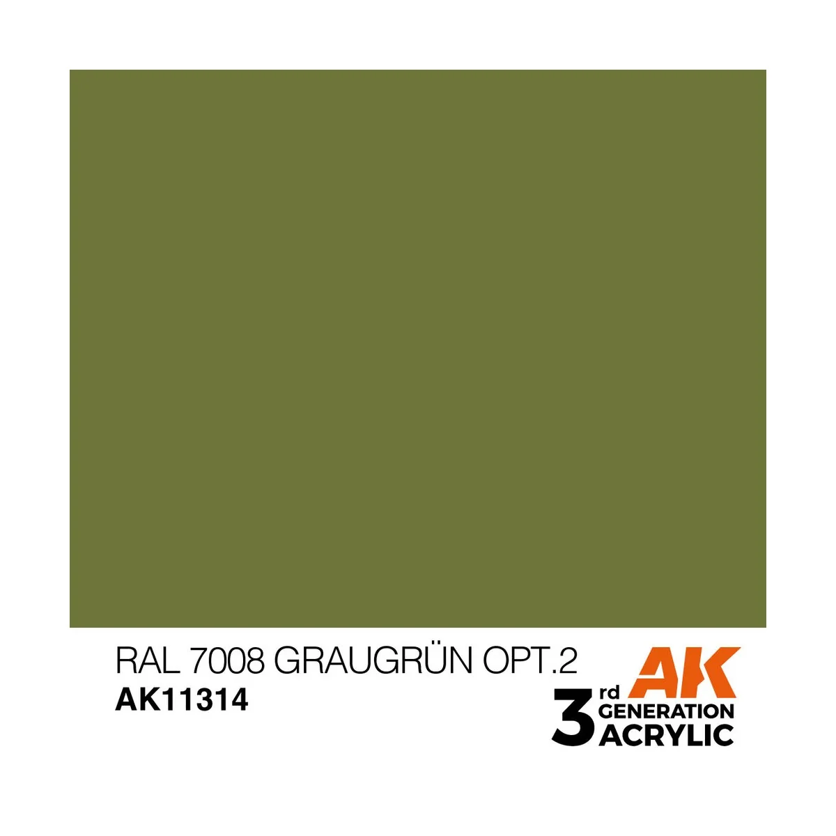 RAL 7008 Graugrün Opt 2 - AK Interactive AK11314
