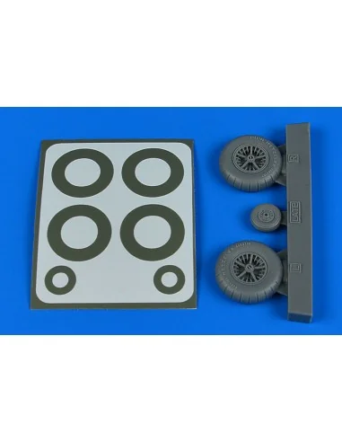 [NO_DESC] Bf 108 wheels & paint masks - late for Eduard, 1/32 - Air...