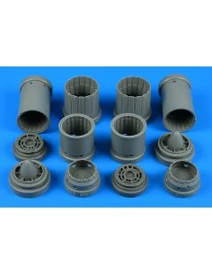F-4E/F/G, RF-4E Phantom II exhaust nozzles for REVELL, 1/32 - Aires...