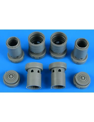 F-5E/F Tiger II exhaust nozzles for KITTY HAWK, 1/32 - Aires 2250