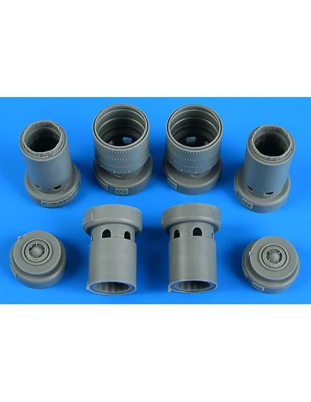 F-5E/F Tiger II exhaust nozzles for KITTY HAWK, 1/32 - Aires 2250