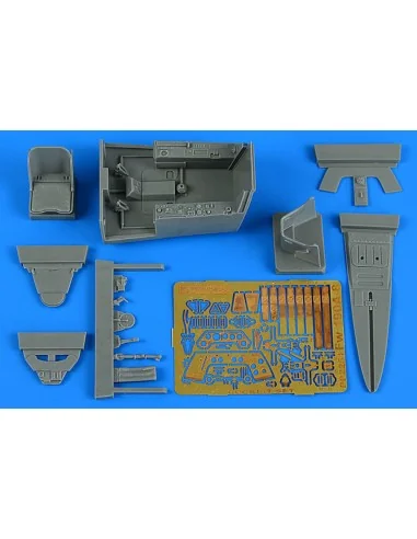 Fw 190A-8 cockpit set for REVELL, 1/32 - Aires 2251