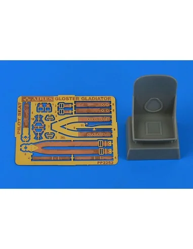 Gloster Gladiator pilot seat for ICM, 1/32 - Aires 2252