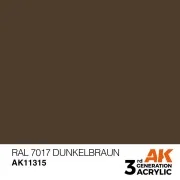 RAL 7017 Dunkelbraun - AK Interactive AK11315 RAL 7017 Dunkelbraun - AK Interactive AK11315