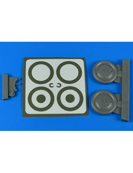 K5Y Willow wheels & paint masks, 1/32 - Aires 2258