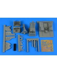 A-1H Skyraider (Yankee seat) cockpit set, 1/32 - Aires 2265