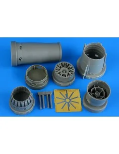 MiG-21MF fighter bomber fishbed J exhaust nozzle - op. for TRUMPETE...