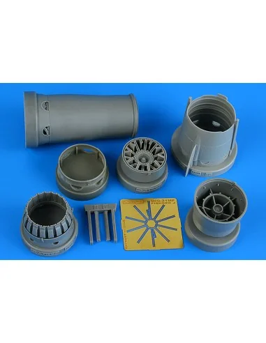 MiG-21MF fighter bomber fishbed J exhaust nozzle - op. for TRUMPETE...