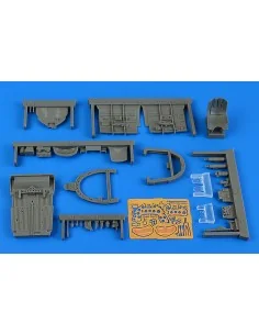 [NO_DESC] Macchi MC.202 cockpit set - early v., 1/32 - Aires 2276