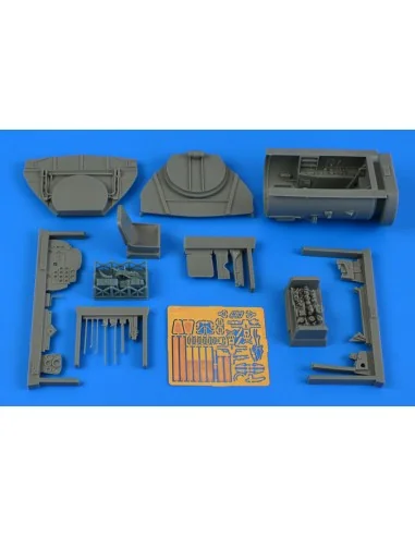 [NO_DESC] Me 262A-1a/A-2a cockpit set, 1/32 - Aires 2277