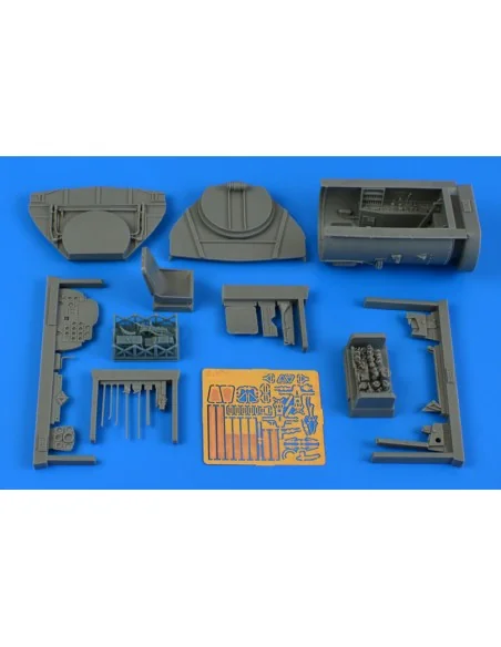 Me 262A-1a/A-2a cockpit set, 1/32 - Aires 2277