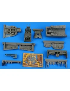 F-104A Starfighter cockpt set - late v., 1/32 - Aires 2278