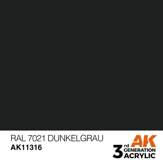 RAL 7021 Dunkelgrau - AK Interactive AK11316