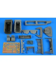 Me 262B-1a cockpit set REVELL, 1/32 - Aires 2280