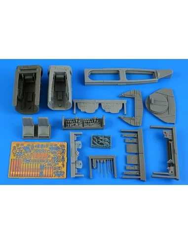 Me 262B-1a cockpit set REVELL, 1/32 - Aires 2280