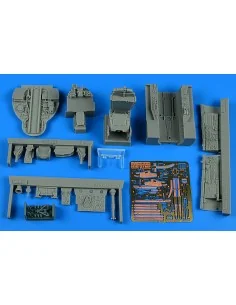 MiG-21MF Fishbed J cockpit set - early v. for Trumpeter, 1/32 - Air...