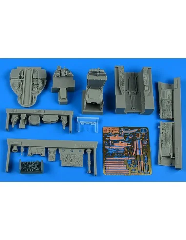 [NO_DESC] MiG-21MF Fishbed J cockpit set - early v. for Trumpeter, ...
