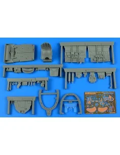 Macchi C.205V Veltro serie III cockpit set for Italeri, 1/32 - Aire...