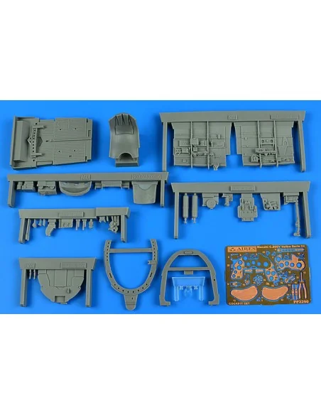 Macchi C.205V Veltro serie III cockpit set for Italeri, 1/32 - Aire...