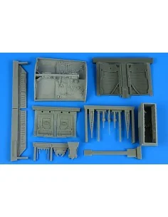 F-104A/C Starfighter wheel bay for Italeri, 1/32 - Aires 2292