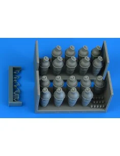 Gloster Meteor F.8/FR.9 combustion chambers for Revell, 1/32 - Aire...
