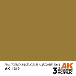 RAL 7028 Dunkelgelb Ausgabe 1944 - AK Interactive AK11319