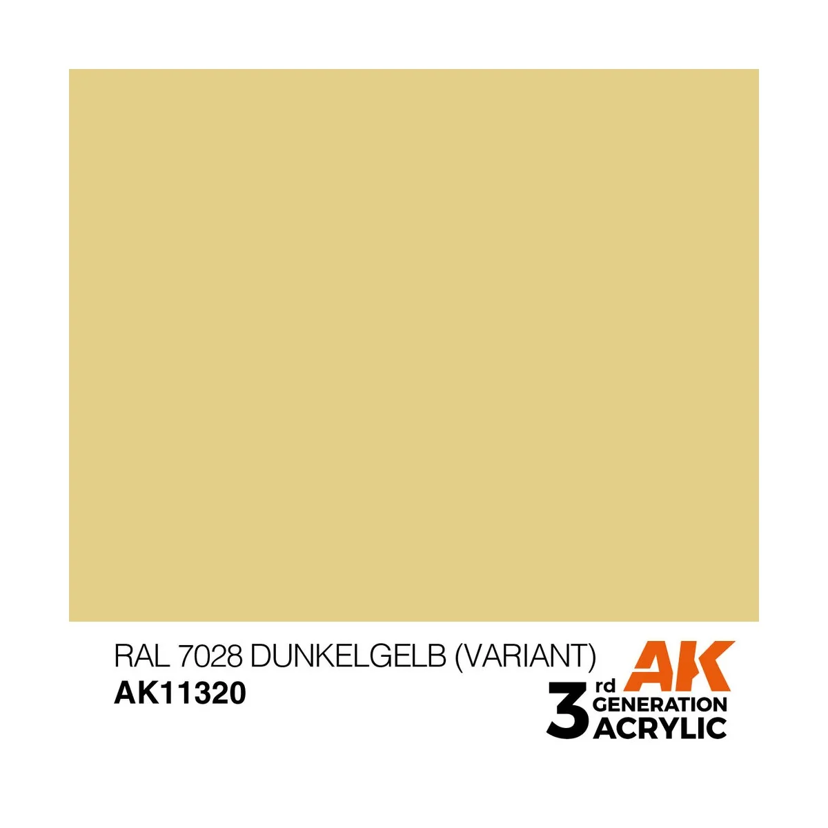 RAL 7028 Dunkelgelb (Variant) - AK Interactive AK11320