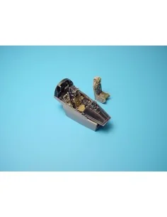 A-7E Corsair II Cockpit Set für Hasegawa Bausatz, 1/48 - Aires 4147