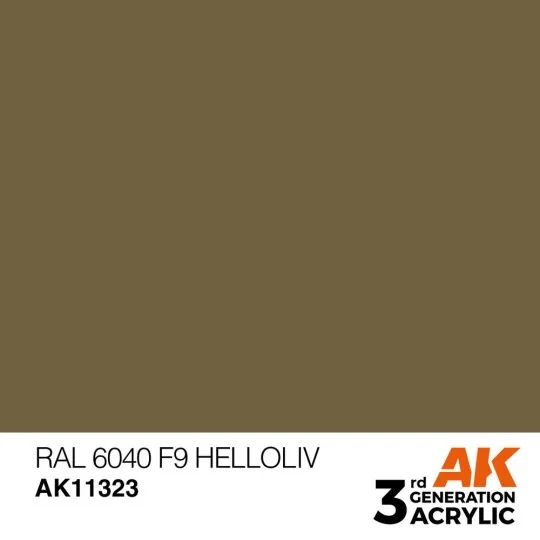 RAL 6040 F9 Helloliv - AK Interactive AK11323