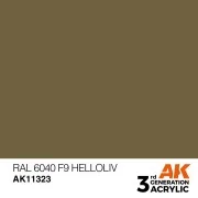 RAL 6040 F9 Helloliv - AK Interactive AK11323 RAL 6040 F9 Helloliv - AK Interactive AK11323